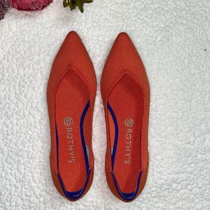 Papaya Rothy’s flats
